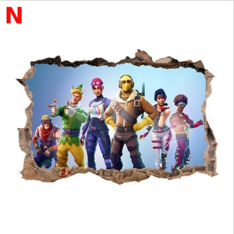 Stickers muraux Fortnite pas cher