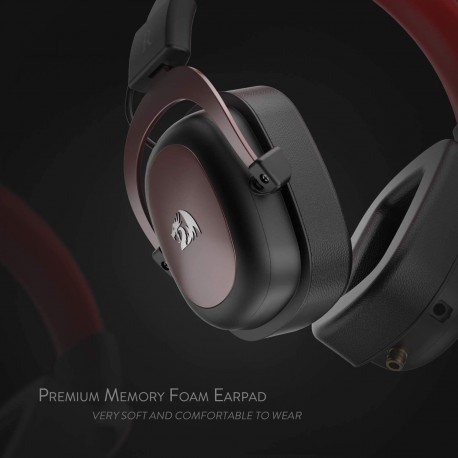 Redragon H510 Zeus Headset Gaming Headset with Detachable Microphone 7.1 for PC/PS5 Xbox X Game