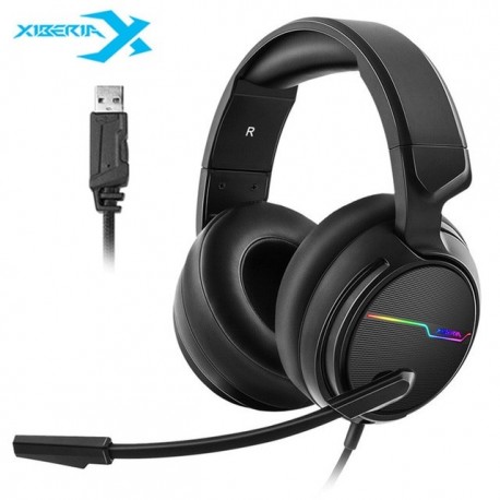 Xiberia V20 Headset Gaming Headset For PS5 New xbox X With Mic Led