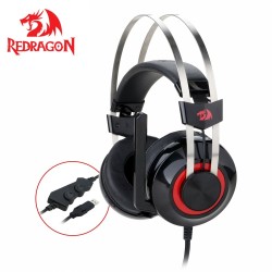 Redragon H601 7.1 surround stéréo casque de jeu avec micro suppression de bruit