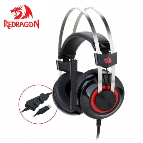 Redragon H601 7.1 surround stéréo casque de jeu avec micro suppression de bruit