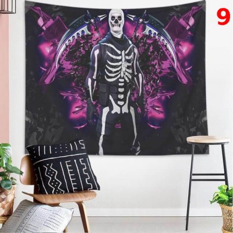 Tapisserie murale Fortnite Royale Battle, Tissu suspendu de décoration pour la maison