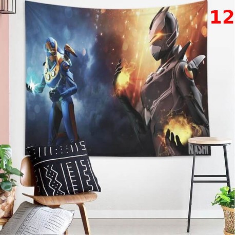 Tapisserie murale Fortnite Royale Battle, Tissu suspendu de décoration pour la maison