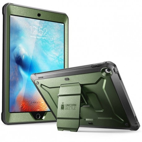Funda resistente para iPad 9,7 (2018/2017), con protector de pantalla