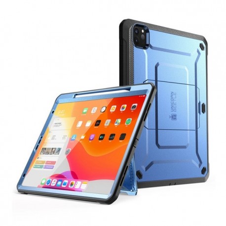 Funda para iPad Pro 12,9 (2020) con soporte para el lápiz y carcasa resistente a las caídas