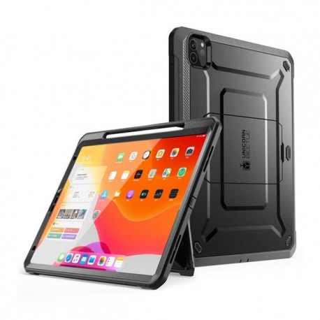 Funda para iPad Pro 12,9 (2020) con soporte para el lápiz y carcasa resistente a las caídas