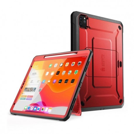Funda para iPad Pro 12,9 (2020) con soporte para el lápiz y carcasa resistente a las caídas