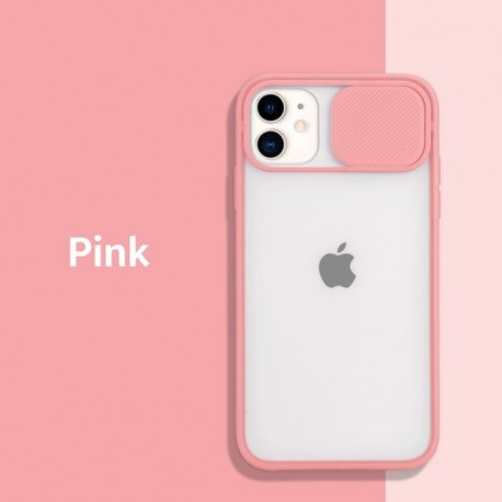 iPhone Phone Case with Lens Slide Camera Protection