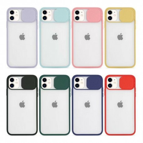 iPhone Phone Case with Lens Slide Camera Protection