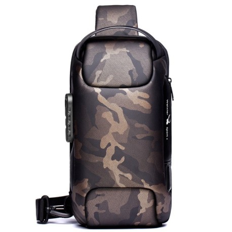 Bolso de bandolera multifuncional antirrobo para hombre, tipo bandolera