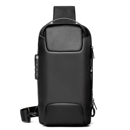 Bolso de bandolera multifuncional antirrobo para hombre, tipo bandolera