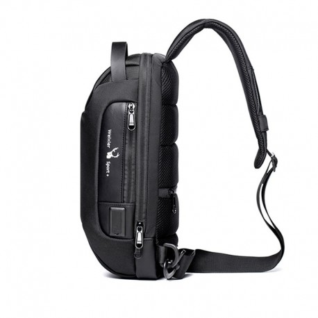 Anti-theft Men's Shoulder Type Multifunction Crossbody Bag