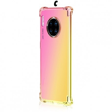 rainbow gradient shockproof soft tpu silicone phone case for huawei Mate 30 30pro Lite NOVA 5 5i