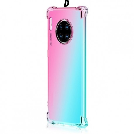 rainbow gradient shockproof soft tpu silicone phone case for huawei Mate 30 30pro Lite NOVA 5 5i