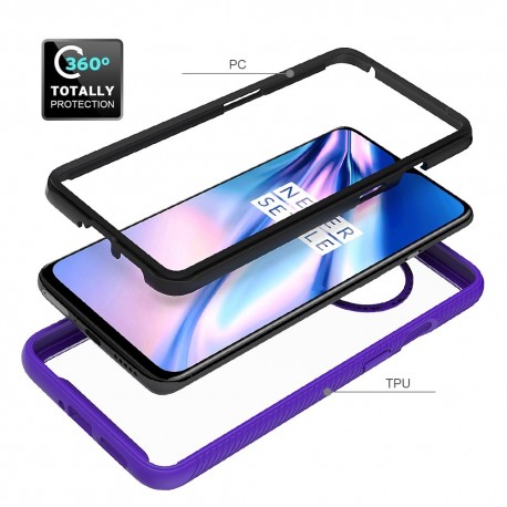 integral shell one plus 7 pro bumper red or blue white