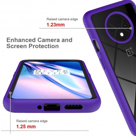 integral shell one plus 7 pro bumper red or blue white