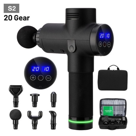 Pistolet de massage à haute fréquence, avec sac portable pour fitness