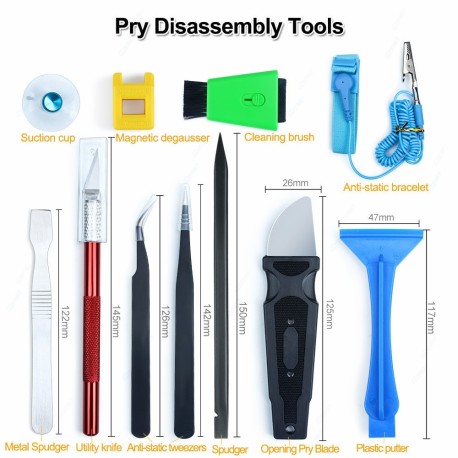 Valise outils professionnels reparation smartphone 48 en 1