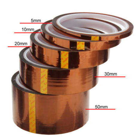 Cinta Kapton adhesiva resistente al calor y a altas temperaturas