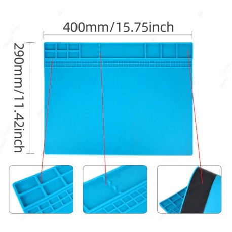 grand tapis avec outils professionnels 