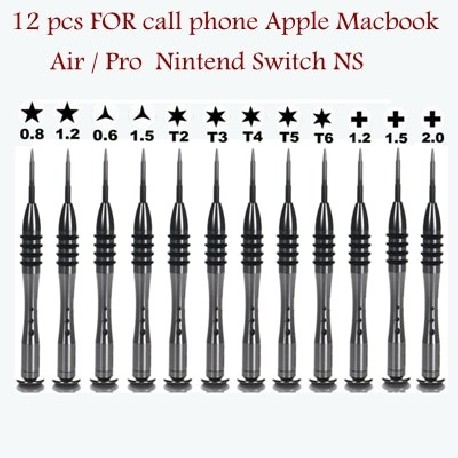 Destornilladores profesionales para el mantenimiento del MacBook Pro y el MacBook Air