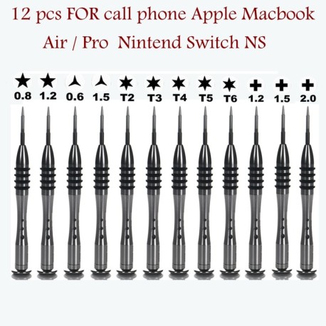 Destornilladores profesionales para el mantenimiento del MacBook Pro y el MacBook Air