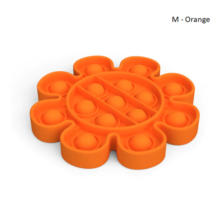 Pop Fidget - juguete antiestrés para adultos y niños, arco iris, entrega gratuitaBR07273