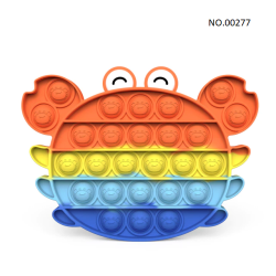 Pop Fidget - juguete antiestr&eacute;s para adultos y ni&ntilde;os, arco iris, entrega gratuitaBR07273