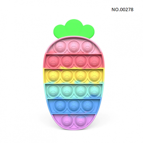 Pop Fidget – jouet anti-Stress pour adultes et enfants, anti-Stress, arc-en-ciel, livraison gratuiteBR07273