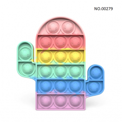 Pop Fidget &ndash; jouet anti-Stress pour adultes et enfants, anti-Stress, arc-en-ciel, livraison gratuiteBR07273