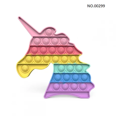 Pop Fidget – jouet anti-Stress pour adultes et enfants, anti-Stress, arc-en-ciel, livraison gratuiteBR07273