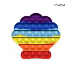 Pop Fidget - juguete antiestr&eacute;s para adultos y ni&ntilde;os, arco iris, entrega gratuitaBR07273