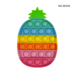 Pop Fidget &ndash; jouet anti-Stress pour adultes et enfants, anti-Stress, arc-en-ciel, livraison gratuiteBR07273