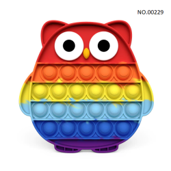 Pop Fidget - juguete antiestr&eacute;s para adultos y ni&ntilde;os, arco iris, entrega gratuitaBR07273