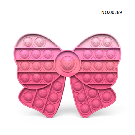 Pop Fidget - juguete antiestrés para adultos y niños, arco iris, entrega gratuitaBR07273