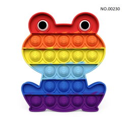 Pop Fidget - juguete antiestr&eacute;s para adultos y ni&ntilde;os, arco iris, entrega gratuitaBR07273