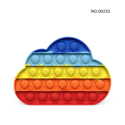 Pop Fidget - juguete antiestr&eacute;s para adultos y ni&ntilde;os, arco iris, entrega gratuitaBR07273