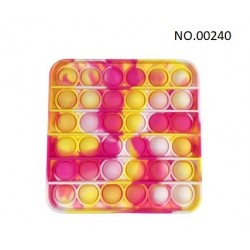 Pop Fidget &ndash; jouet anti-Stress pour adultes et enfants, anti-Stress, arc-en-ciel, livraison gratuiteBR07273