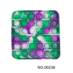 Pop Fidget - juguete antiestr&eacute;s para adultos y ni&ntilde;os, arco iris, entrega gratuitaBR07273