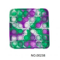Pop Fidget &ndash; jouet anti-Stress pour adultes et enfants, anti-Stress, arc-en-ciel, livraison gratuiteBR07273
