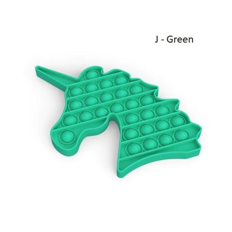 pop it juguete fidget para adultos y niños, antiestrés, arco iris,