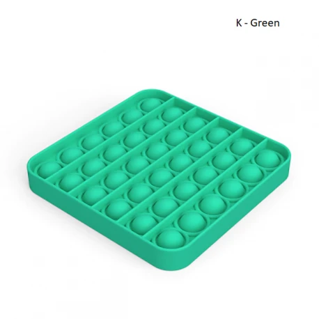 pop it fidget toy  adultes et enfants, anti-Stress, arc-en-ciel,