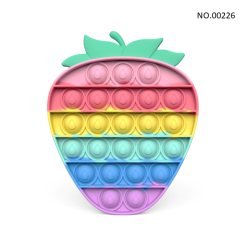 Pop Fidget - juguete antiestr&eacute;s para adultos y ni&ntilde;os, arco iris, entrega gratuitaBR07273