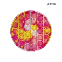 Pop Fidget &ndash; jouet anti-Stress pour adultes et enfants, anti-Stress, arc-en-ciel, livraison gratuiteBR07273