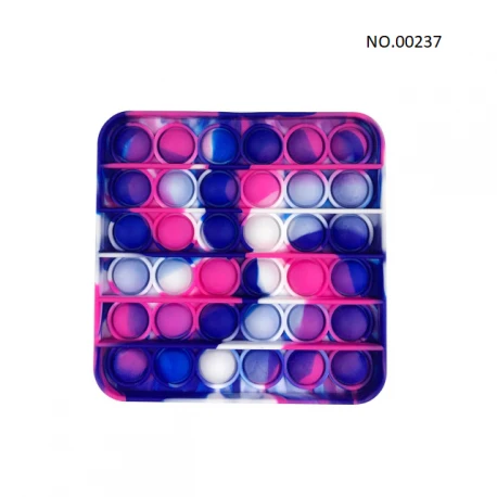 pop it fidget toy  adultes et enfants, anti-Stress, arc-en-ciel,