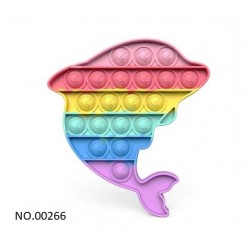 Pop Fidget &ndash; jouet anti-Stress pour adultes et enfants, anti-Stress, arc-en-ciel, livraison gratuiteBR07273