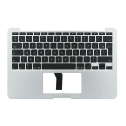 Teclado original Macbook Air A1465 top case, teclado francés retroiluminado