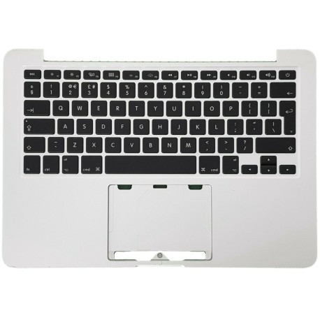 Laoptop - cubierta superior para Macbook Pro A1502, 2015 original, con teclado retroiluminado, alemán, francés, danés, español
