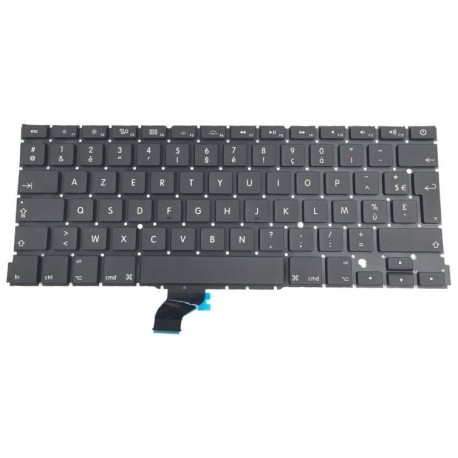 Laoptop - cubierta superior para Macbook Pro A1502, 2015 original, con teclado retroiluminado, alemán, francés, danés, español