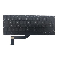 Teclado de repuesto para Macbook Pro Retina A1398 con diseño QWERTY